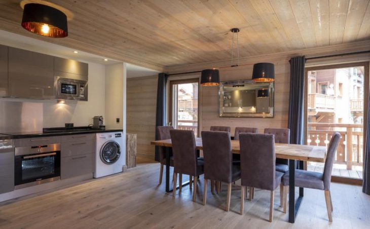 Chalet Mistral, Courchevel, Dining Area